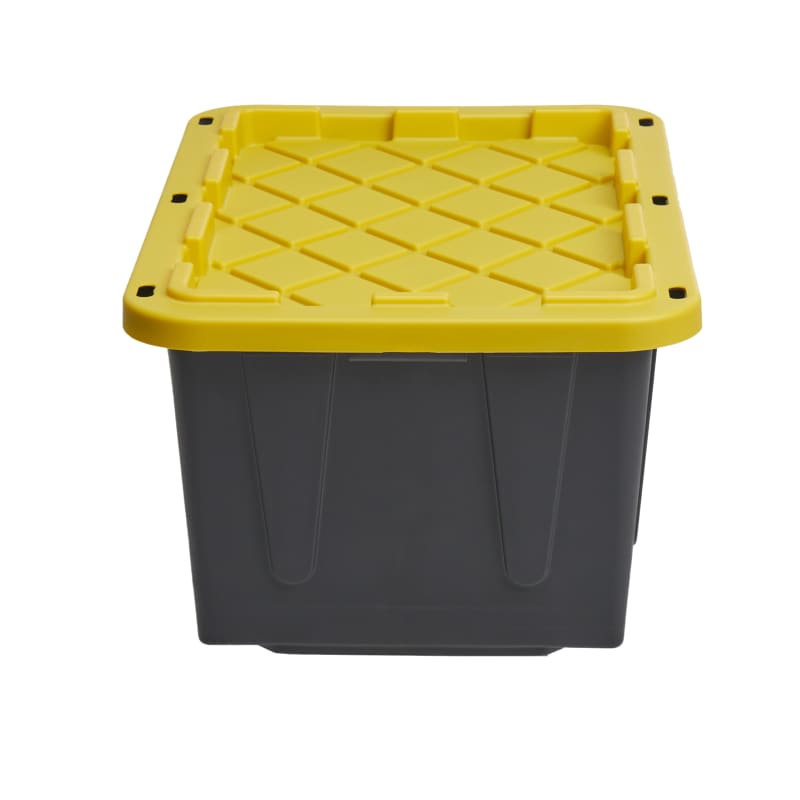 Extra Large Storage Bins with Lids - 27Gal Plastic Storage Bins with Doors,  3 Packs Stackable Storage Bins For Closet Organizers and Storage, Folding