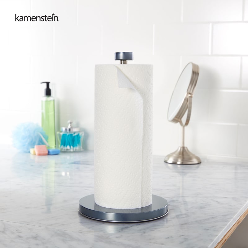 Kamenstein Brushed Stainless Steel Perfect Tear Paper Towel Holder