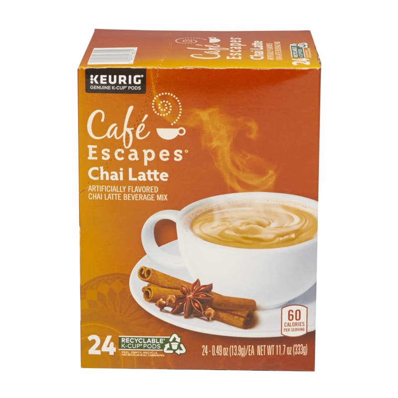 Chai Latte Coffee Pods by Cafe Escapes at Fleet Farm