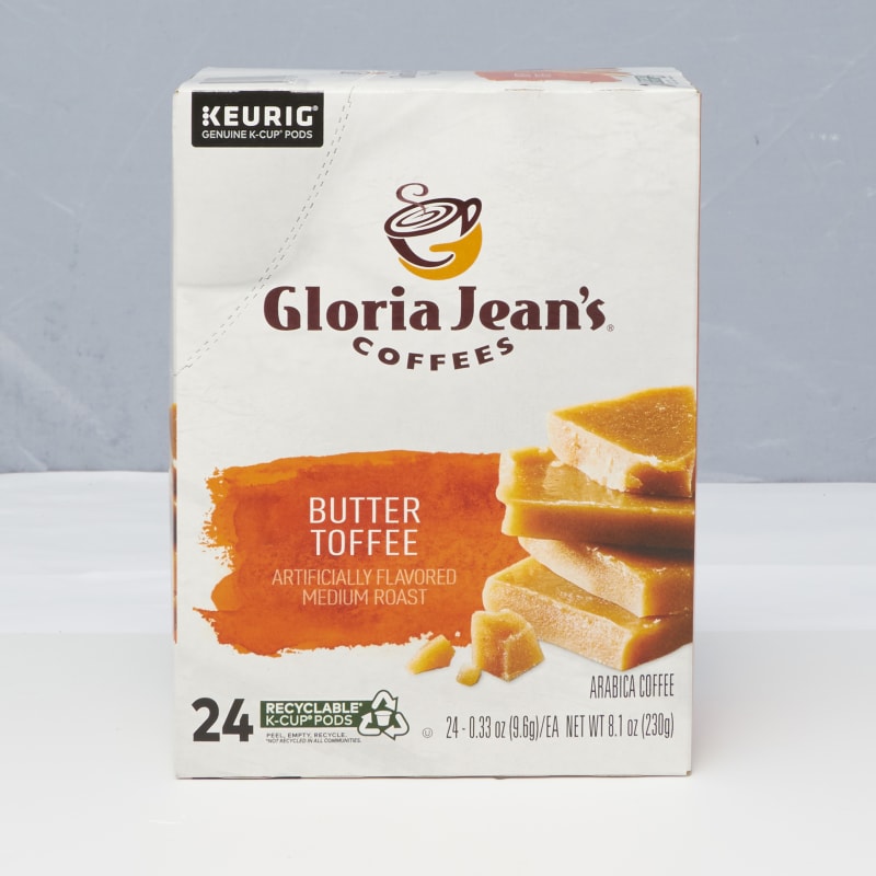 Gloria jean's butter toffee k cups store
