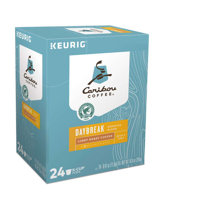 Caribou Coffee Daybreak Morning Blend K-Cups - 24/Box
