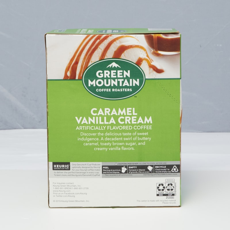 Caramel vanilla cream k cup outlet