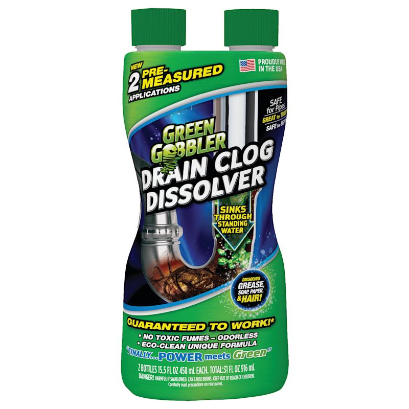 Green Gobbler Drain Clog Dissolver 31 oz