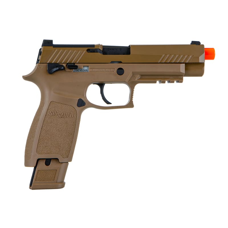 Coyote Tan 6mm Plastic BB Proforce M17 CO2 Airsoft Pistol by SIG