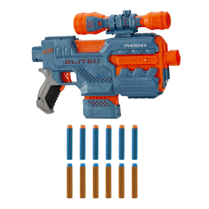 Blaster motorisé Nerf Elite 2.0 CS-16 avec 12 flèchettes