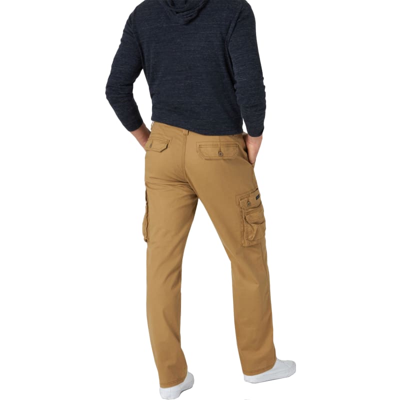 slim fit dress slacks Lee Men's Extreme Comfort Straight Canvas Cargo, Size: 32, Beige main image 1
