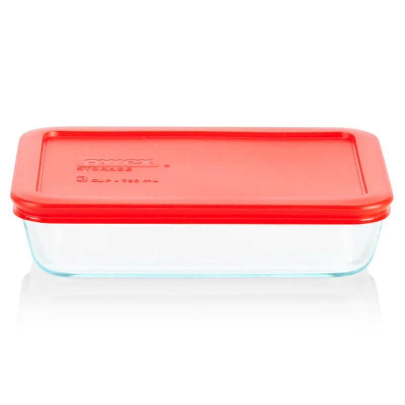 3-Cup Rectangular Storage Dish With Lid by Pyrex at Fleet Farm