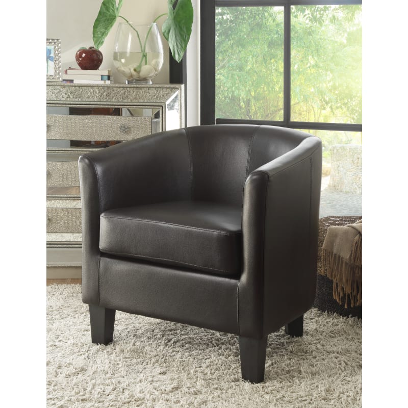 Enzo Brown Tub Chair