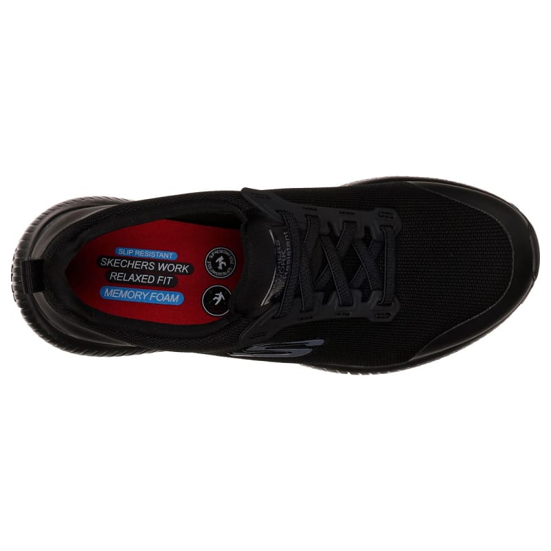 For Work Ladies Black Squad Work Shoes by Skechers at Fleet Farm