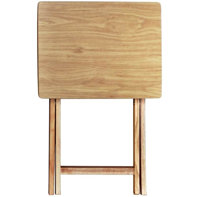 5 piece tv tray set top