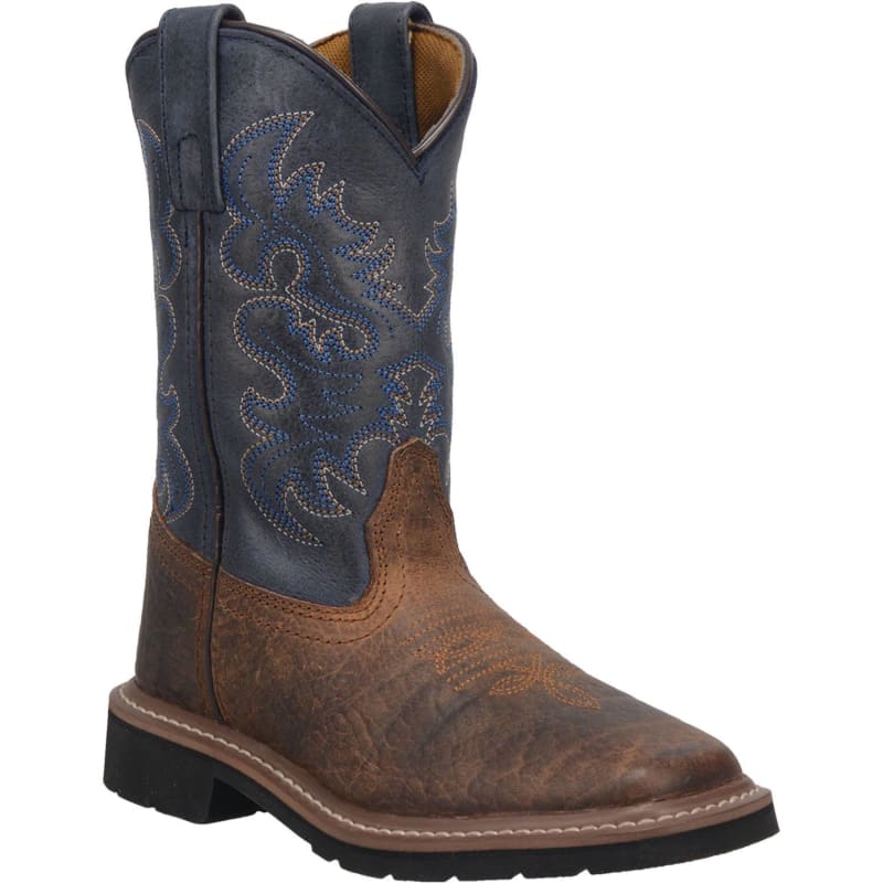 Kids Rust Brantley Western Boots by Dan Post at Fleet Farm