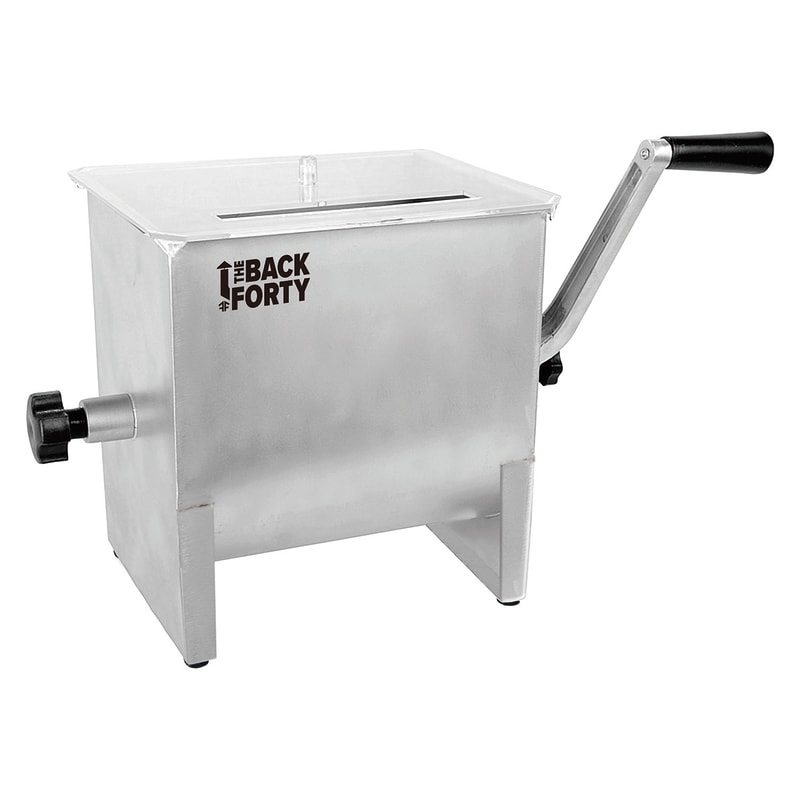 4.2 Gal Manual Meat Mixer w/ Clear Lid