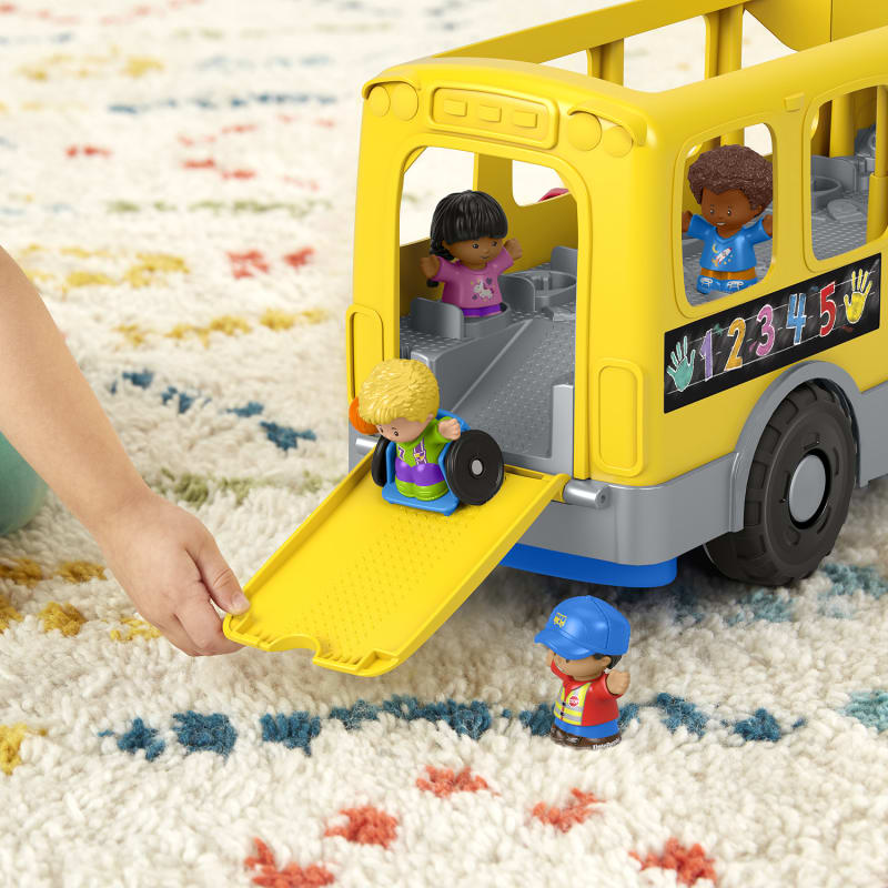 Playmobil City School Bus with Wheelchair Accessible Ramp