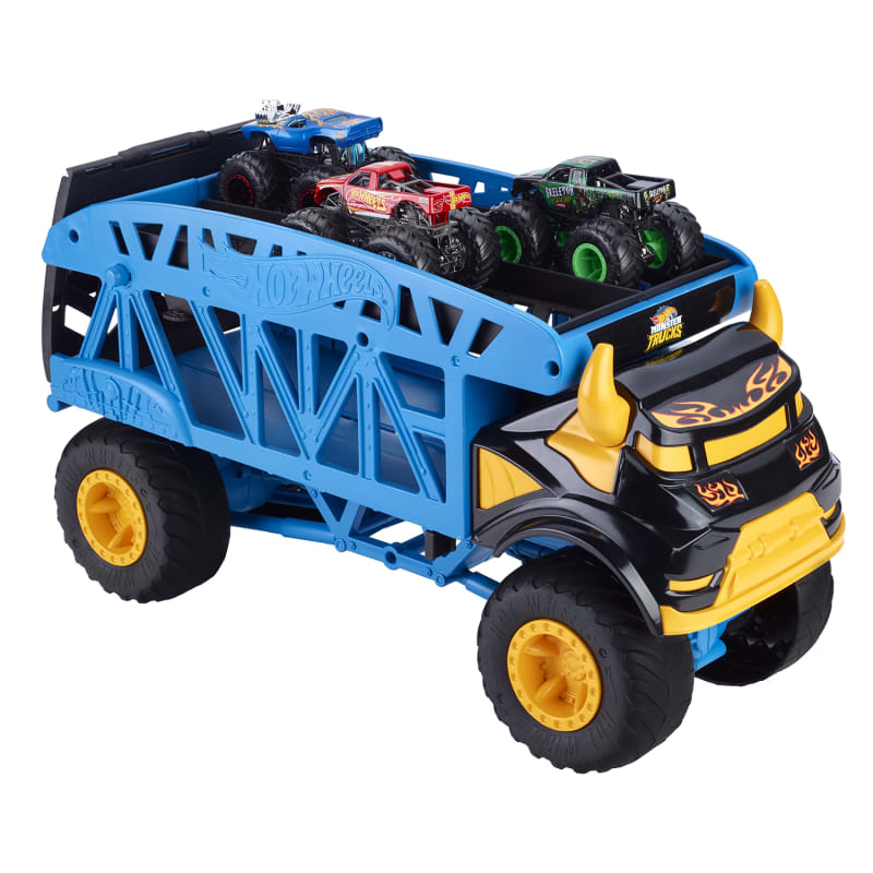 Hot Wheels Monster Trucks - Monster Mover +3 Veículos Caminhões