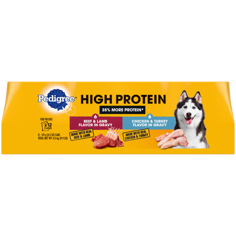 Adult High Protein Variety Pack Wet Dog Food 12 pk by Pedigree