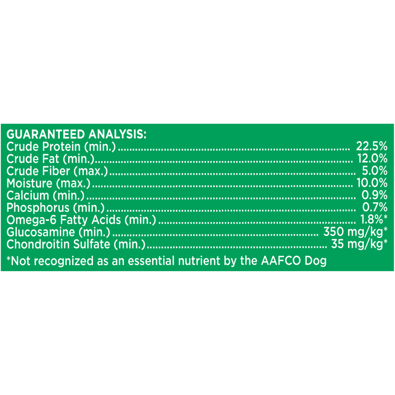 Iams dog food nutrition facts on sale