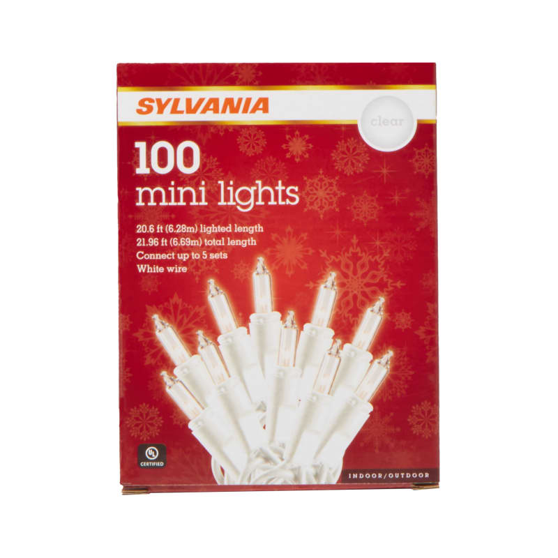 Sylvania clear mini lights online