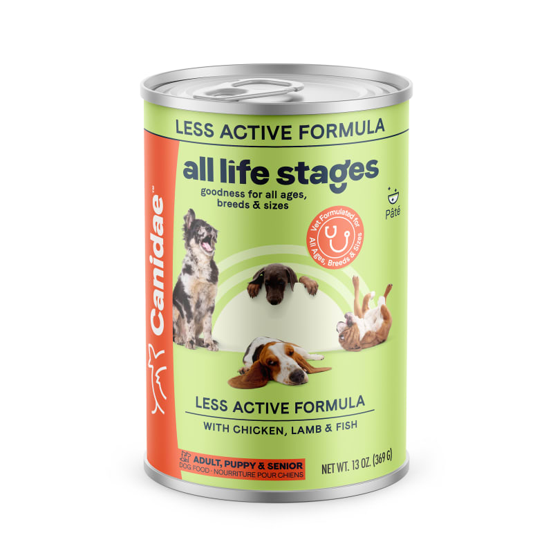 Canidae all life stages less active formula dry dog food 2025