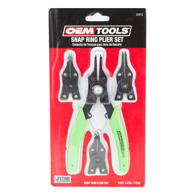 Bomgaars : Performance Tool Mini Snap Ring Pliers Set, 4-Piece : Pliers