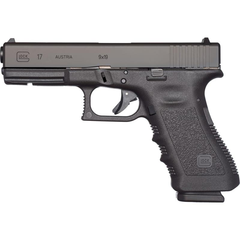 9mm Luger Glock 17 Gen3 Semi-Auto Matte Black 15-Round Pistol by