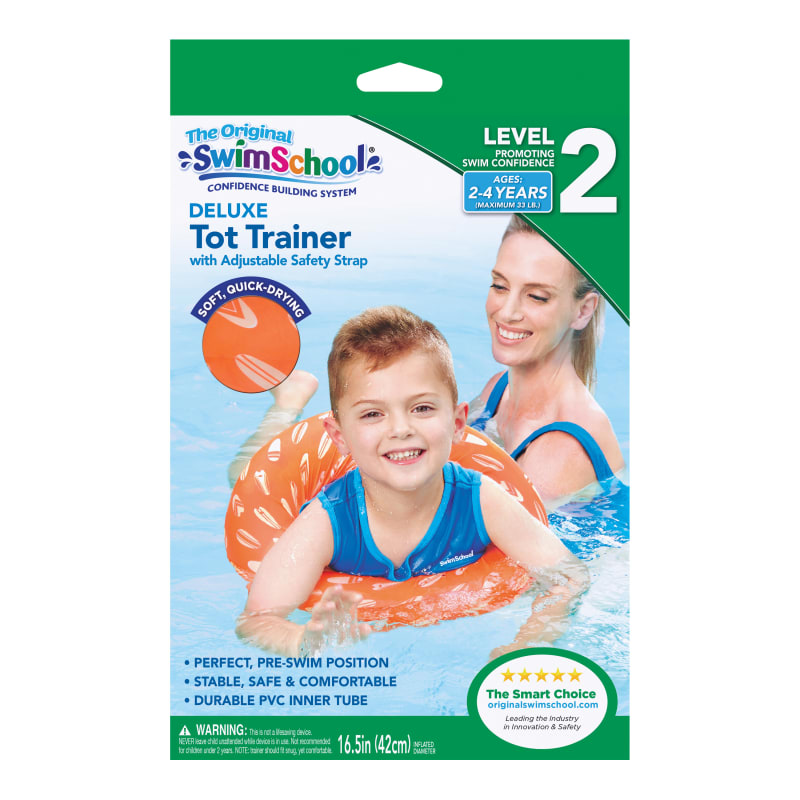 SwimSchool Youth Swim Training Vest with Adjustable Safety Strap