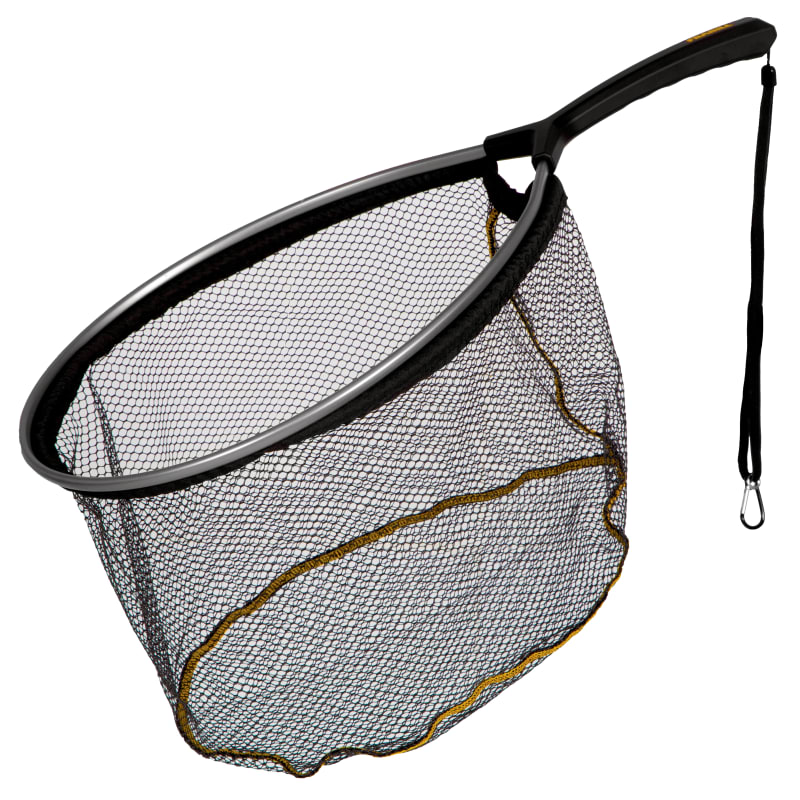 Fly Fishing Landing Net, Non Slip Hand Fishing Gear Bass Net