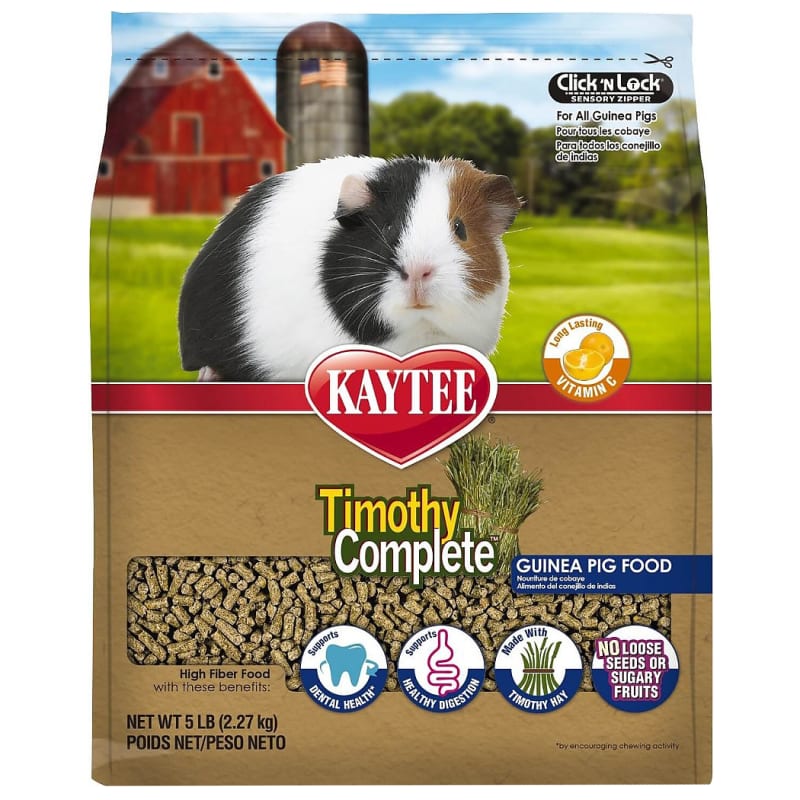 5 lb Timothy Complete Guinea Pig Food