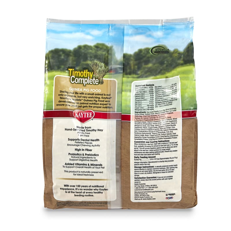 Kaytee timothy complete guinea pig food on sale