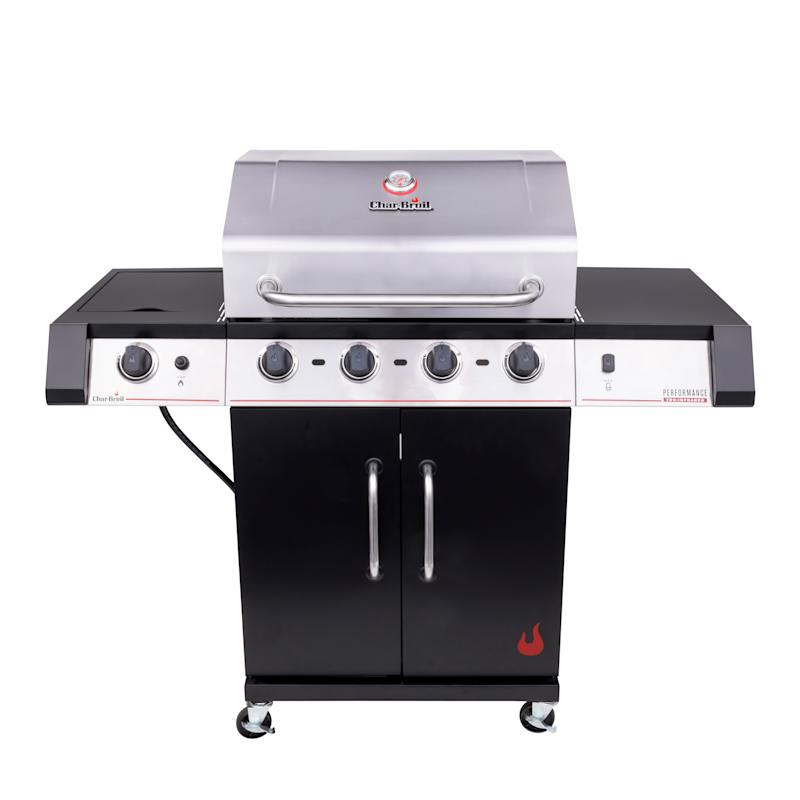 Performance Series TRU Infrared 4 Burner LP Gas Grill with Cabinet by Char Broil at Fleet Farm
