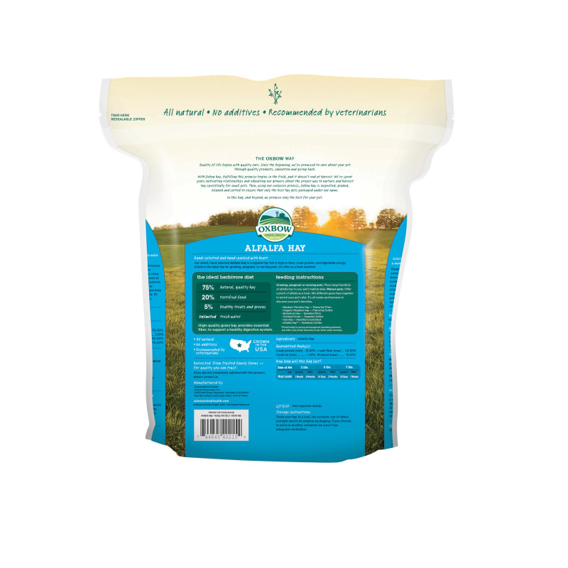 Oxbow alfalfa hay sales
