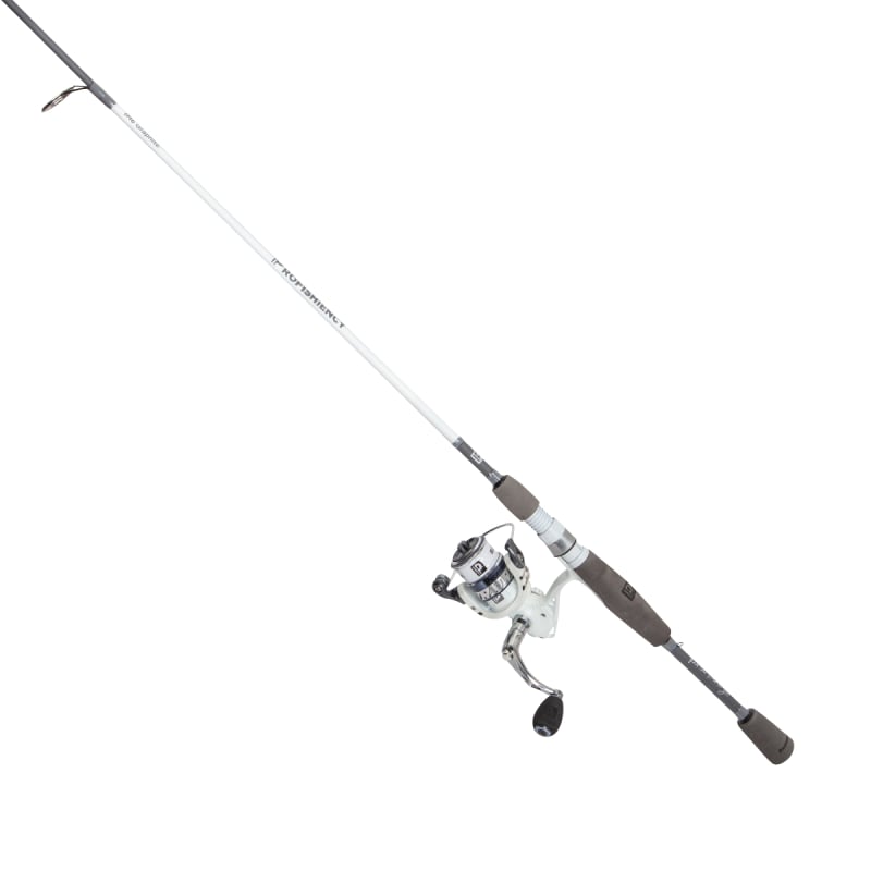 Grey/White Spinning Combo by ProFISHiency at Fleet Farm