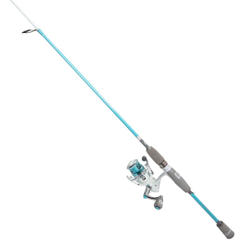 Aqua Blue Hannah Wesley Signature Spinning Combo by ProFISHiency