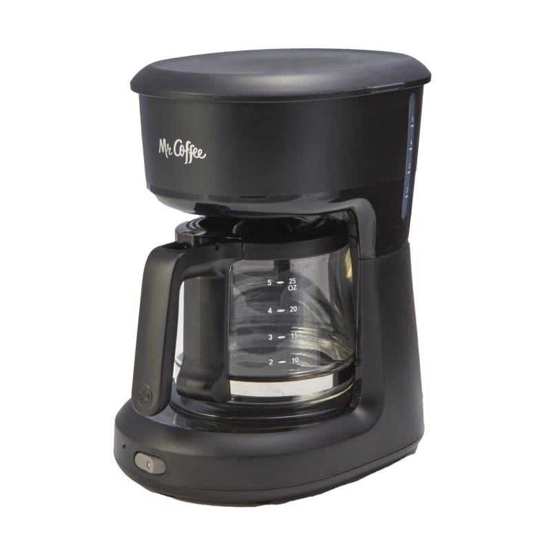Mr. Coffee 5-Cup Black Residential Drip Coffee Maker at