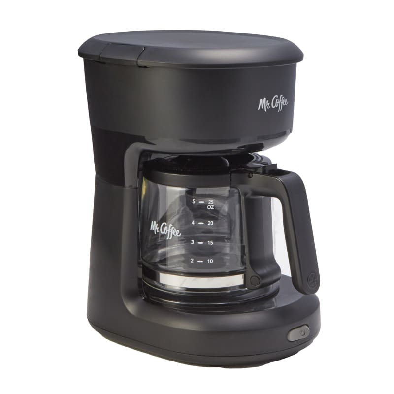 Mr. Coffee Black Simple Brew 4-Cup Switch Coffee Maker