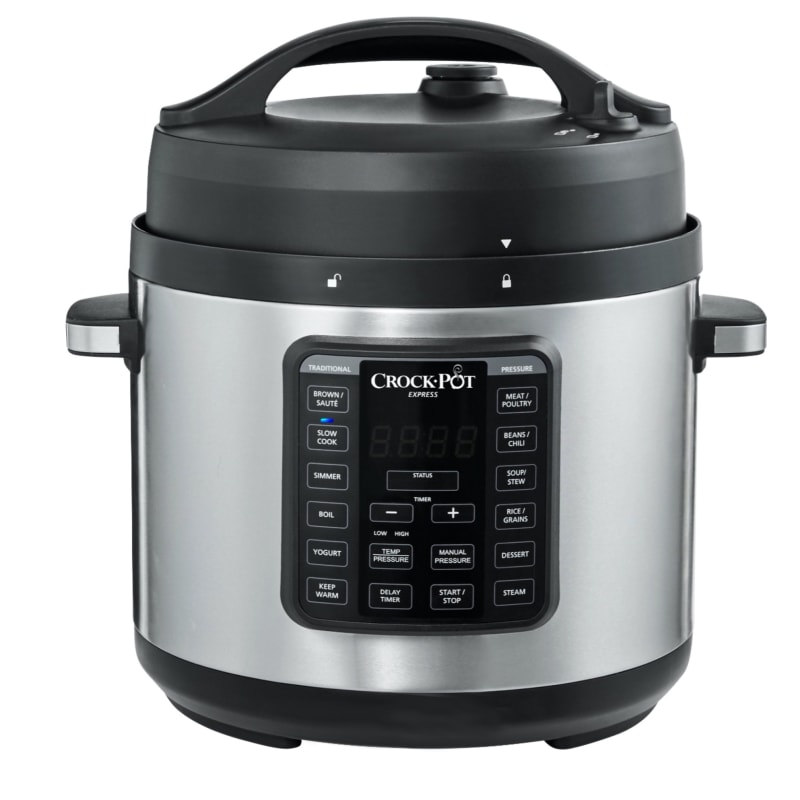 6 qt Black Express Easy Release Pressure Cooker by Crock-Pot at Fleet Farm