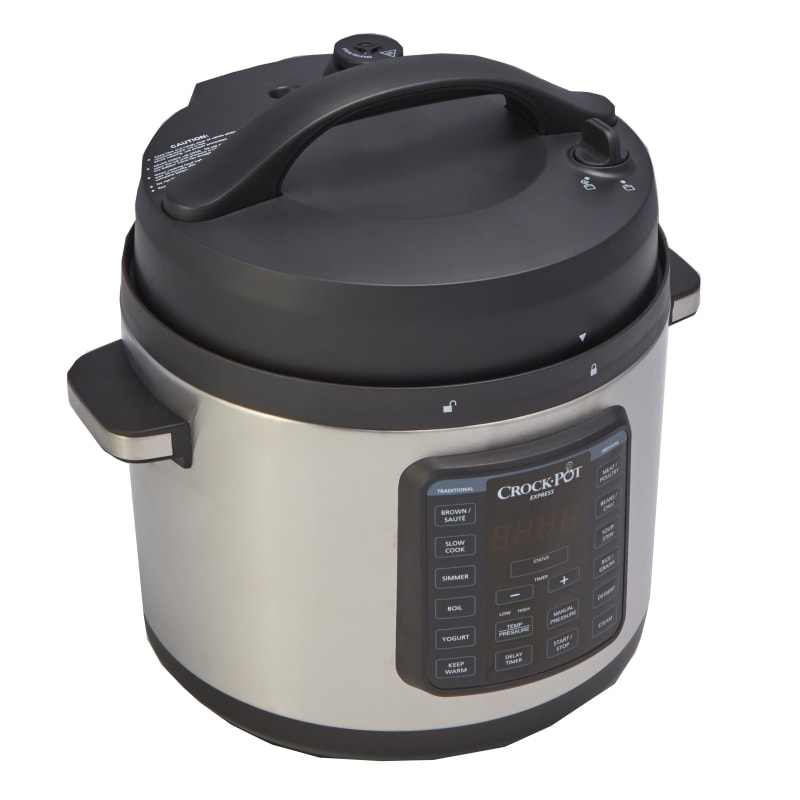 6 qt Black Express Easy Release Pressure Cooker by Crock-Pot at Fleet Farm