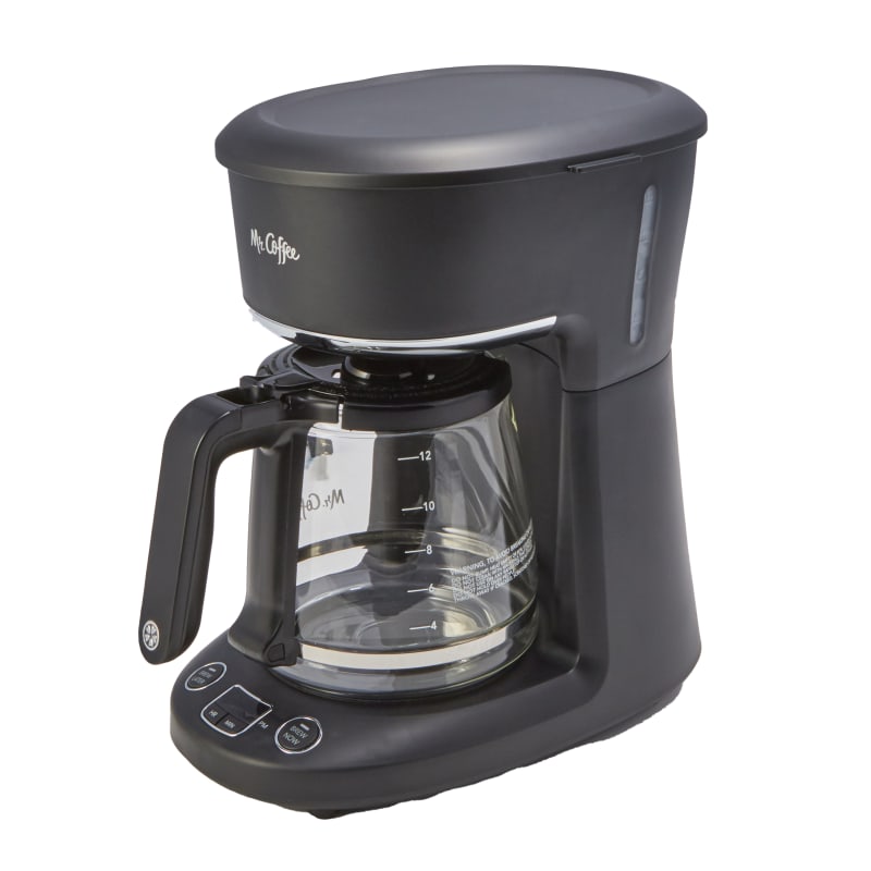 Mr. Coffee® 12-Cup Programmable Coffeemaker, Brew Now or Later