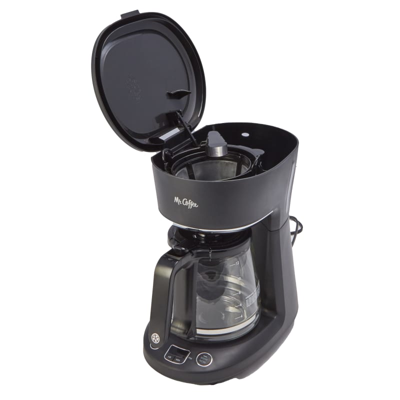 Mr. Coffee® 12-Cup Programmable Coffeemaker, Brew Now or Later