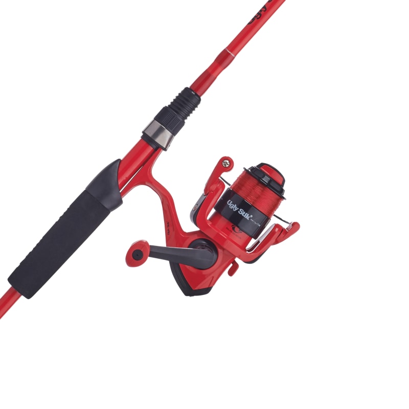 Red Ugly Stik Hi-Lite Spinning Combo