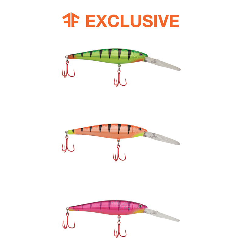 Antifreeze Flicker Minnow Pro-Pack Color Crankbait - 3 Pk by