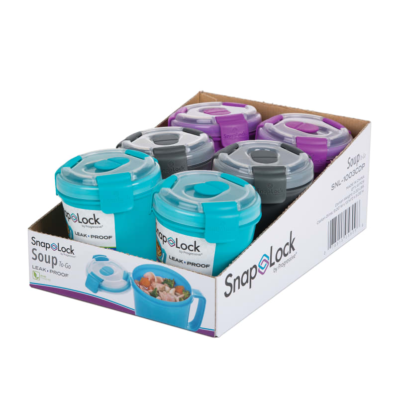 Progressive Snaplock Soup To Go Container