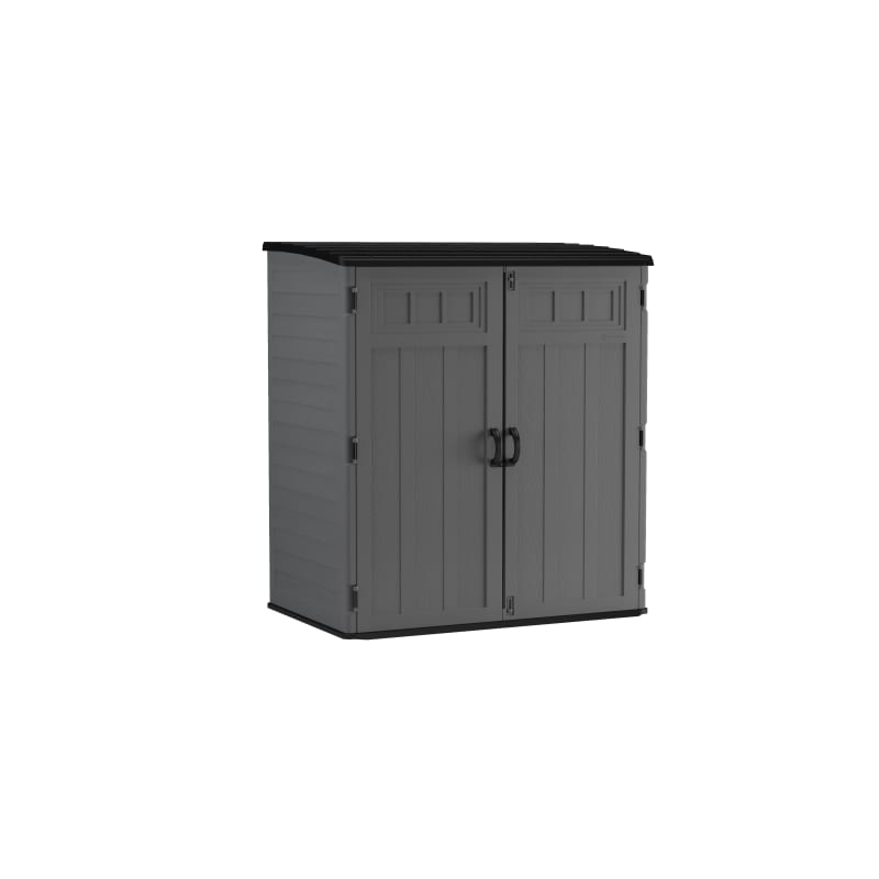 106 Cu Ft Peppercorn/Black Extra Large Vertical Shed By, 41 OFF