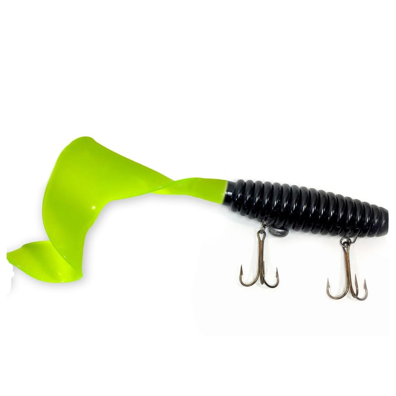 black light lure fishing Whale Tail Musky Lures 11
