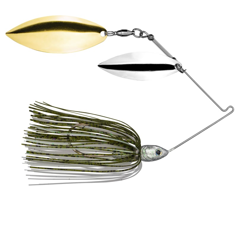 Olive Shad Tour Grade Willow Blade Spinnerbait by Strike King at