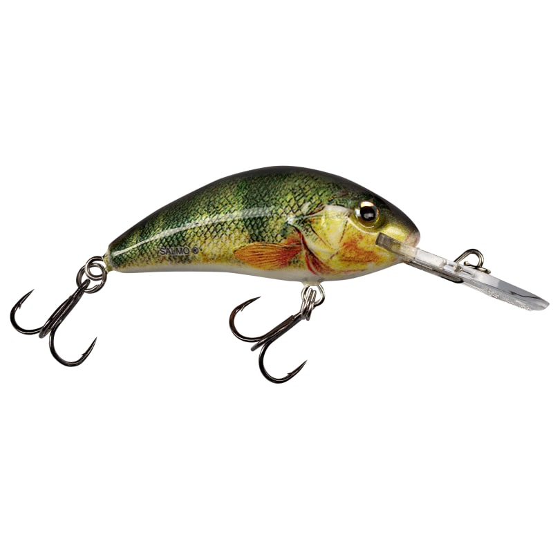 Supernatural Perch Rattling Hornet Floating Crankbait by Salmo at