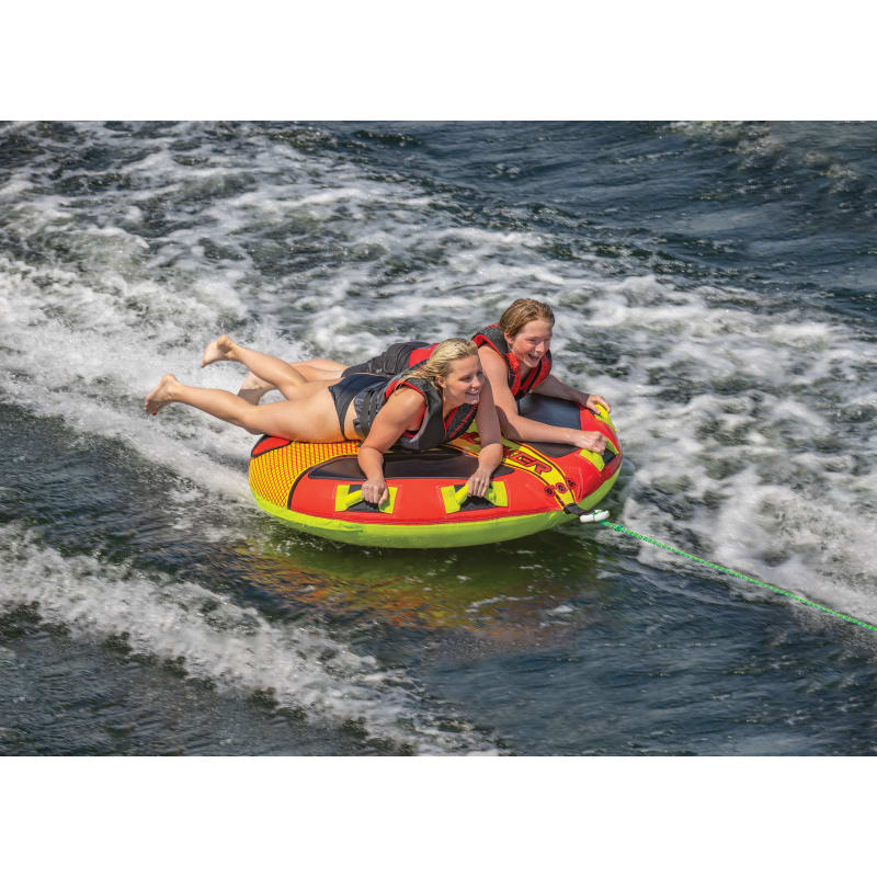 Gommone Trainabile Full Throttle Enforcer A D Per 2 Persone - Gioco Acquatico, Rosso, Capacità 154kg - 4