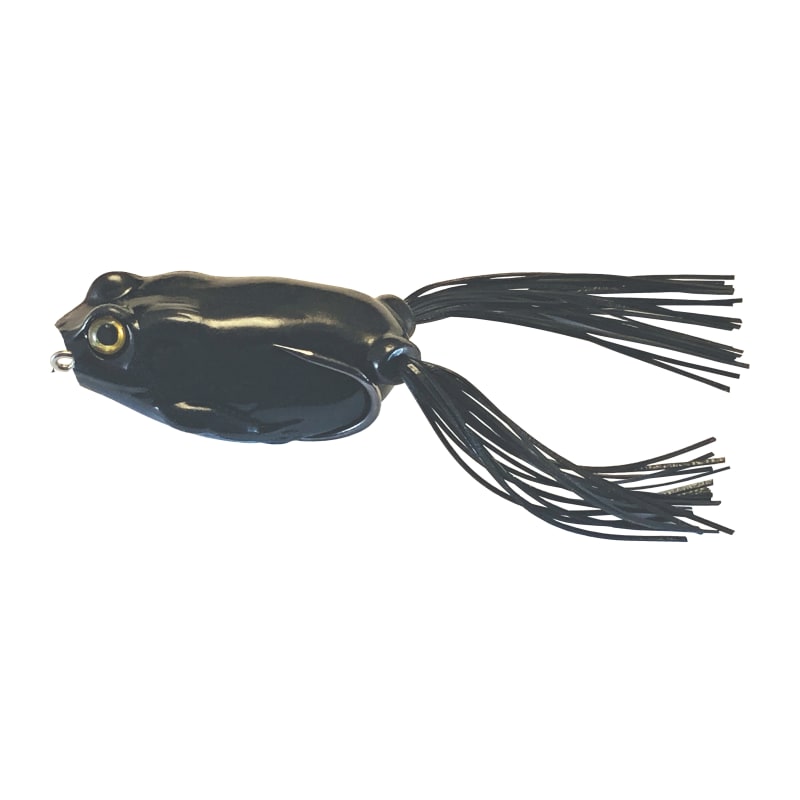 black frog fishing lure Long Casting SKU 20402578 SPRO Flappin Frog 60 Jr