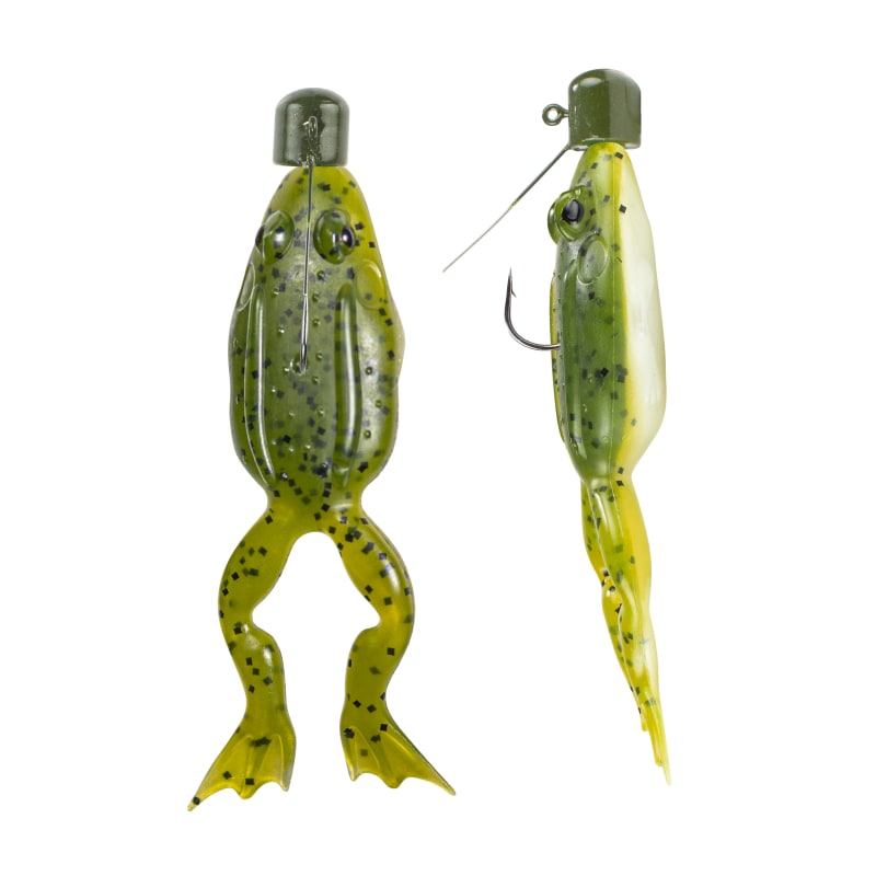 don wheeler frog fishing lures Voodoo Popper  Hendrix Co heavy duty frog hook to pin them in the thickest stuff you can throw it into. Lunkerhunt Rigged Finesse Frog Watermelon