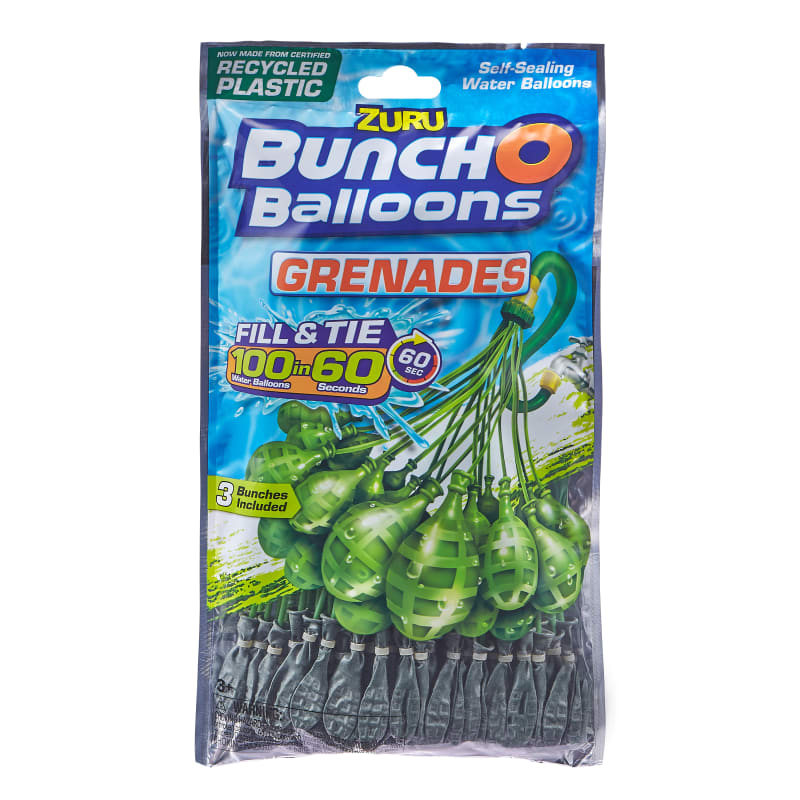Bunch O Balloons Grenades Water Balloons - 3 Pk by Zuru Bunch O