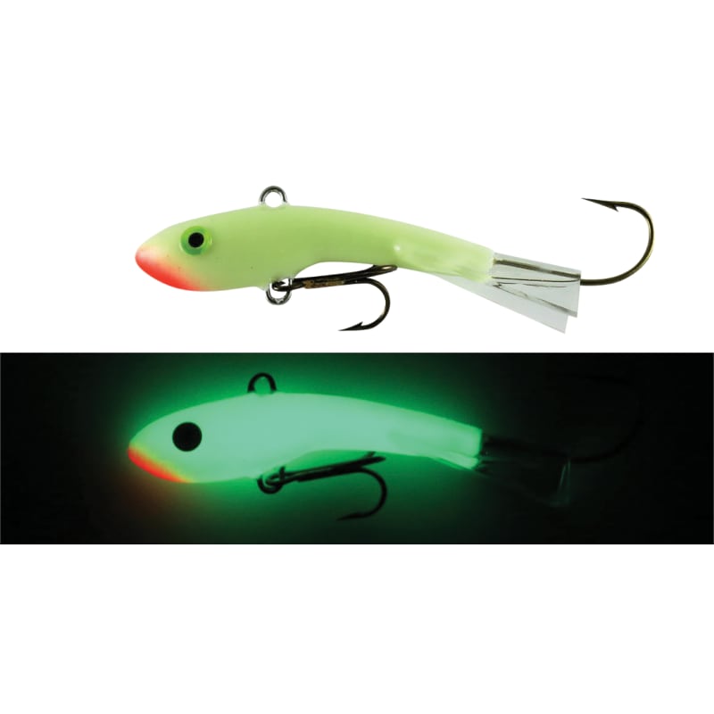 Joes Glow Shiver Minnow by Moonshine Lures at Fleet Farm
